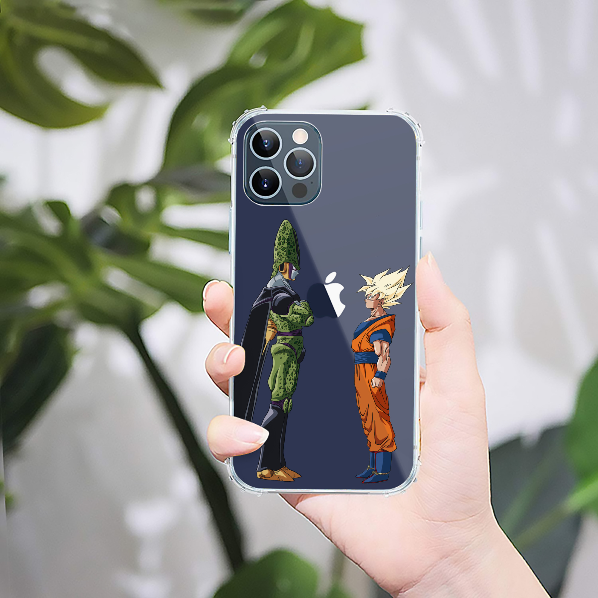 （画像用） ドラゴンボール DRAGON BALL 【iPhone 12シリーズ対応】透明スマホケース（クリアソフトケース）